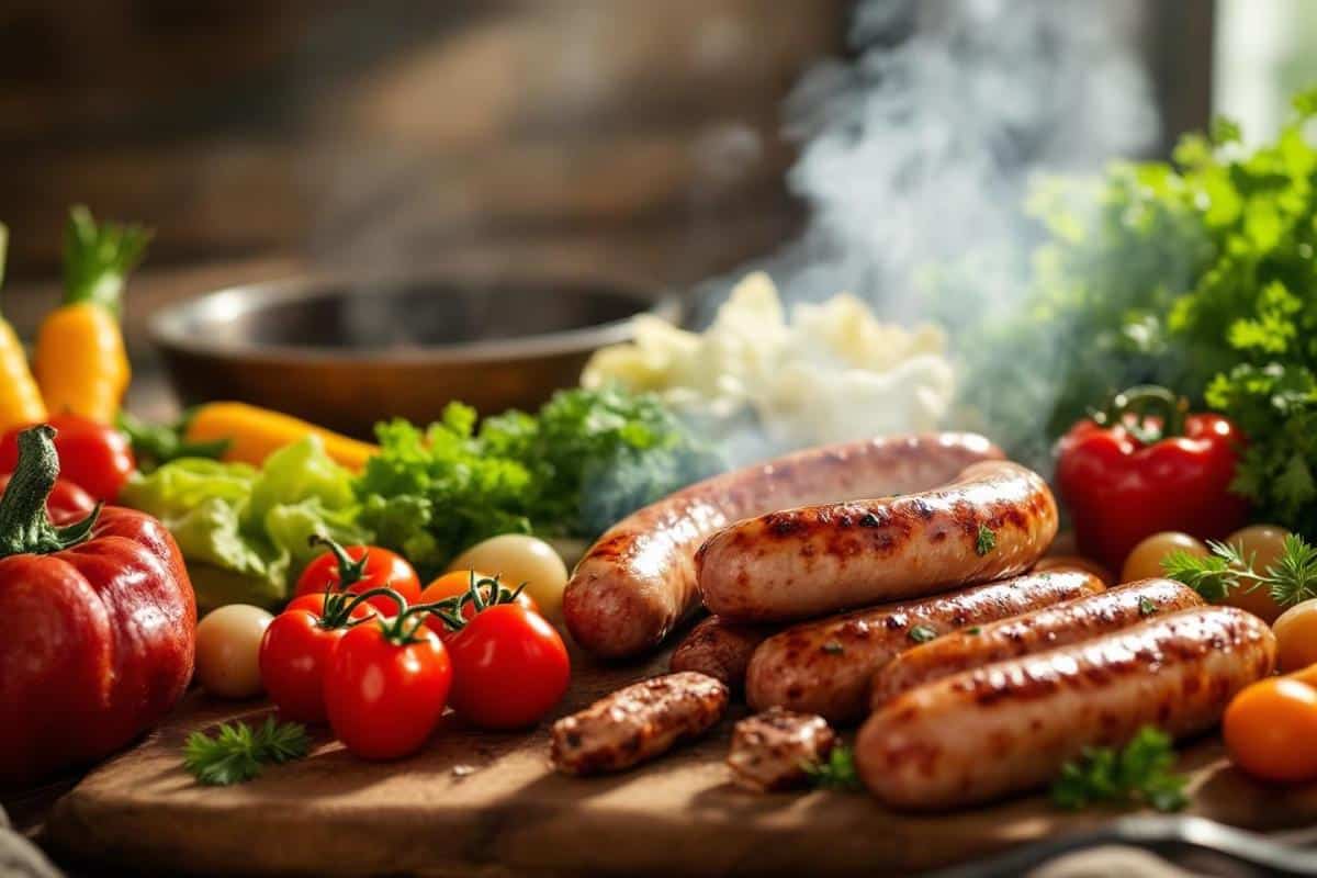 Quels légumes pour accompagner des saucisses ?